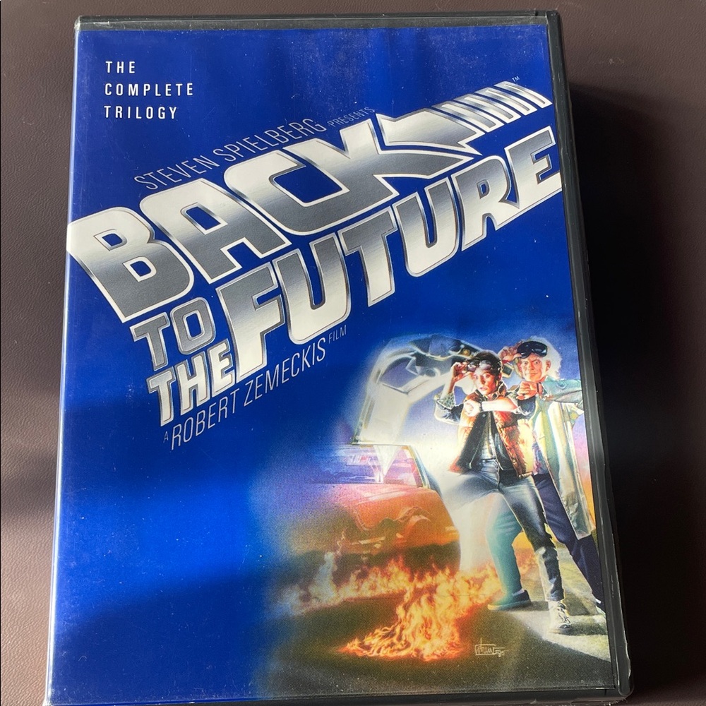 Back to the Future: The Complete Trilogy dvd set.